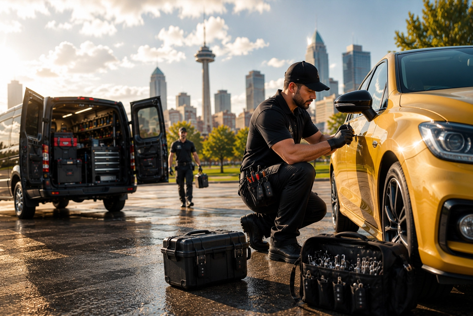 Mobile automotive locksmith service in San Antonio