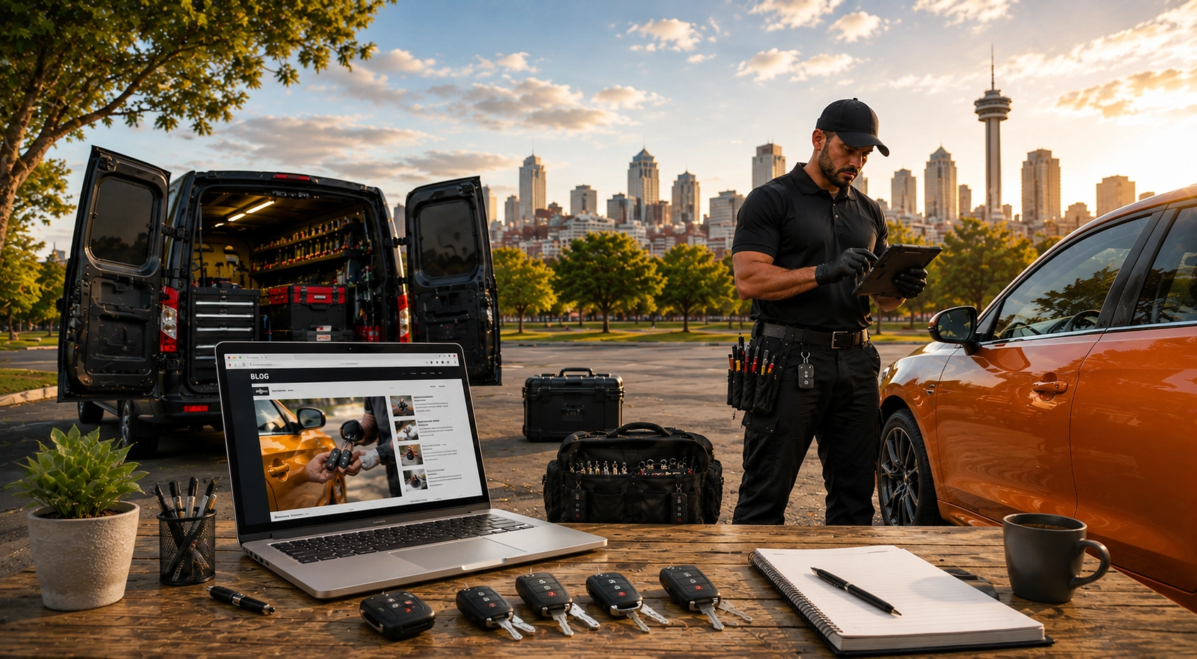Professional automotive locksmith service - BG