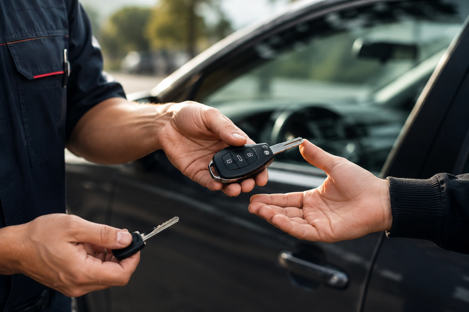 Modern smart key and key fob replacement