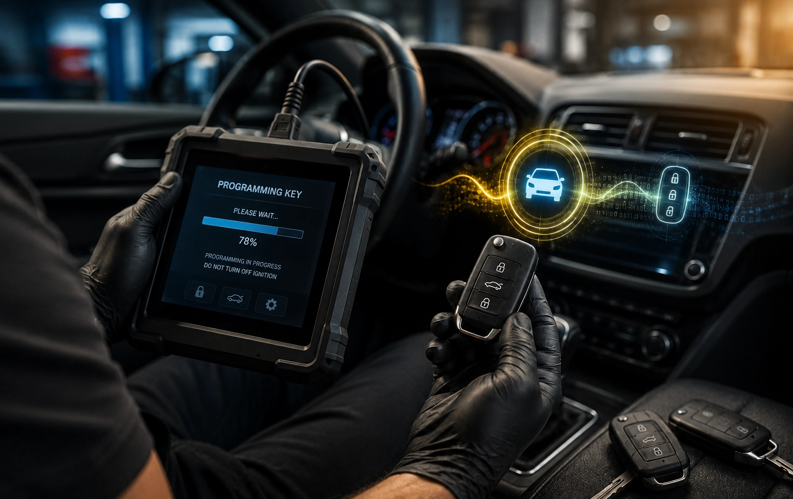Mobile car key programming service in San Antonio