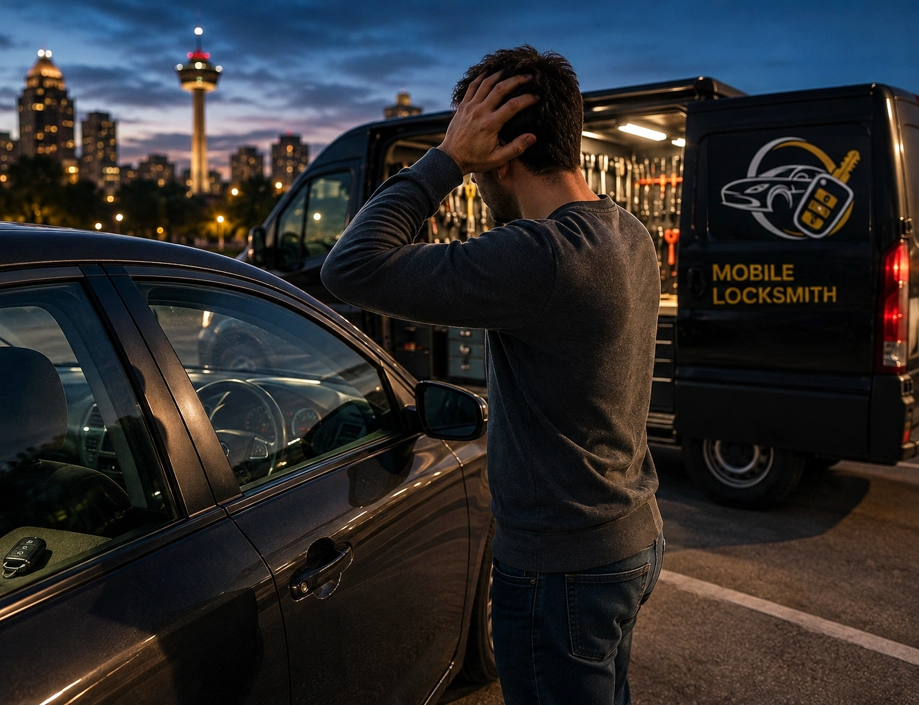 Emergency car lockout service any time